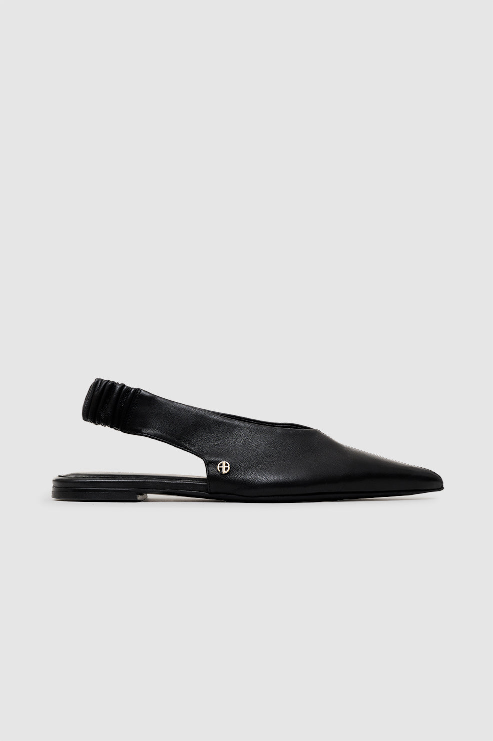 Hilda Slingback Flats - Black
