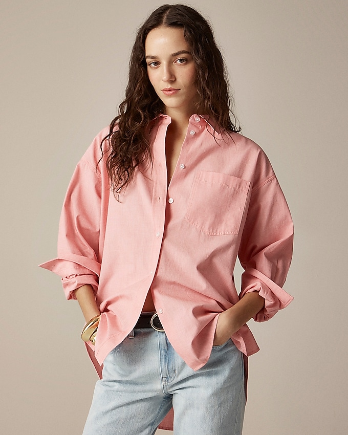 Étienne Oversized Shirt in Lightweight Oxford