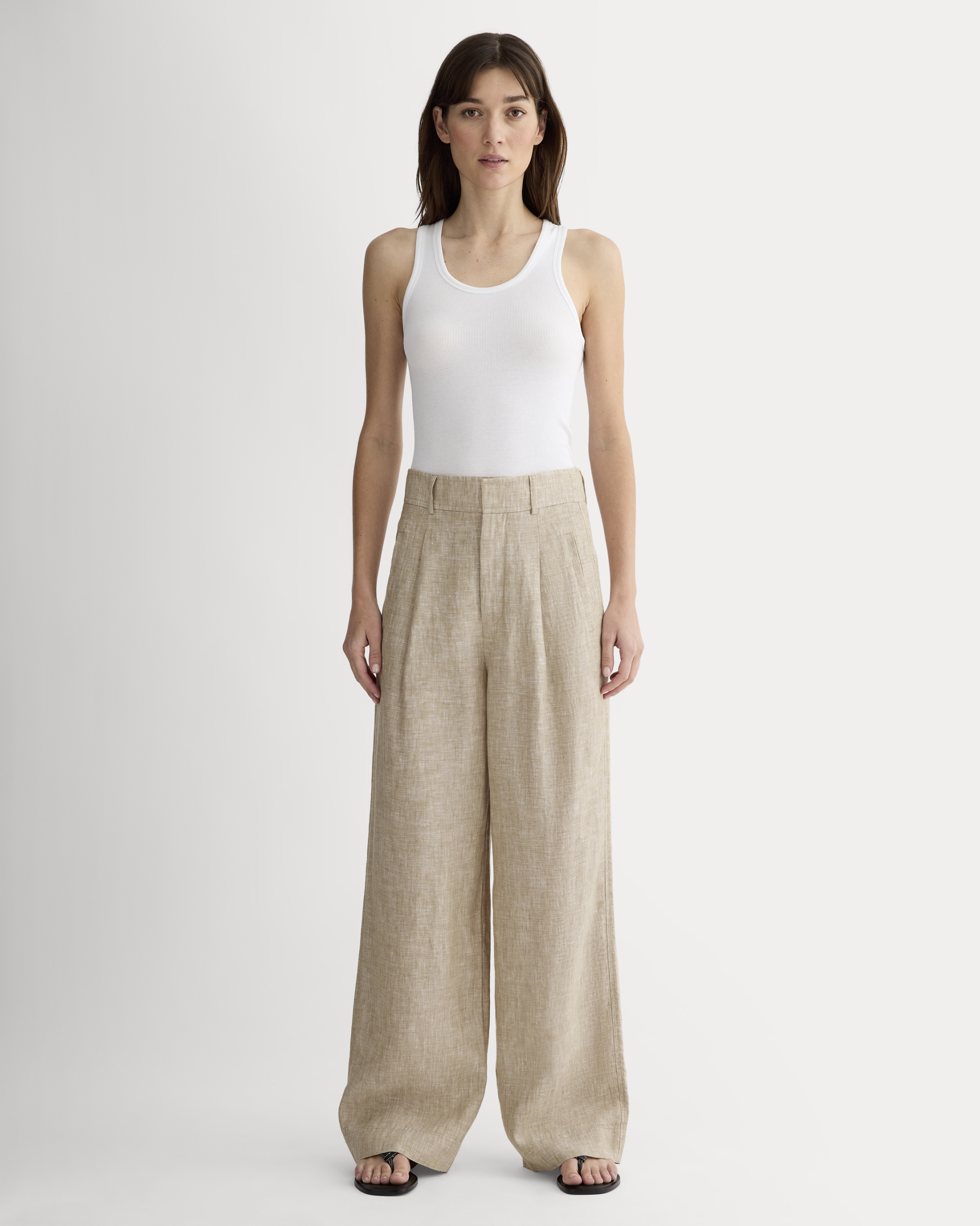 The Linen Way-High® Drape Pant