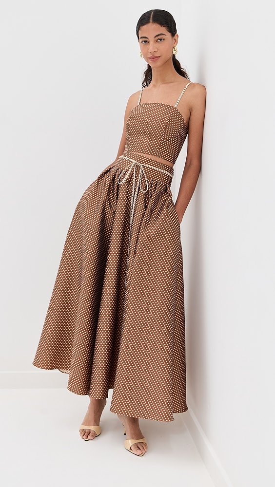 Rosie Assoulin Halfway There Crop Top