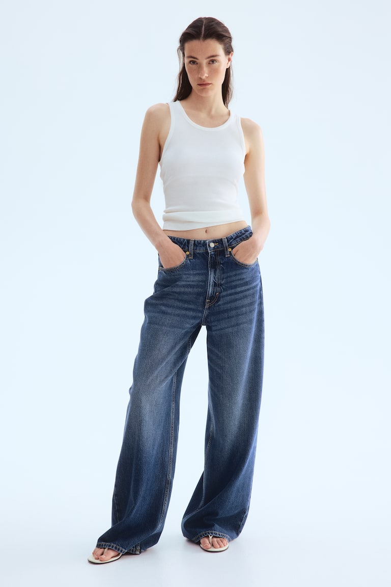 Feather Soft Super Wide Ultra High Jeans