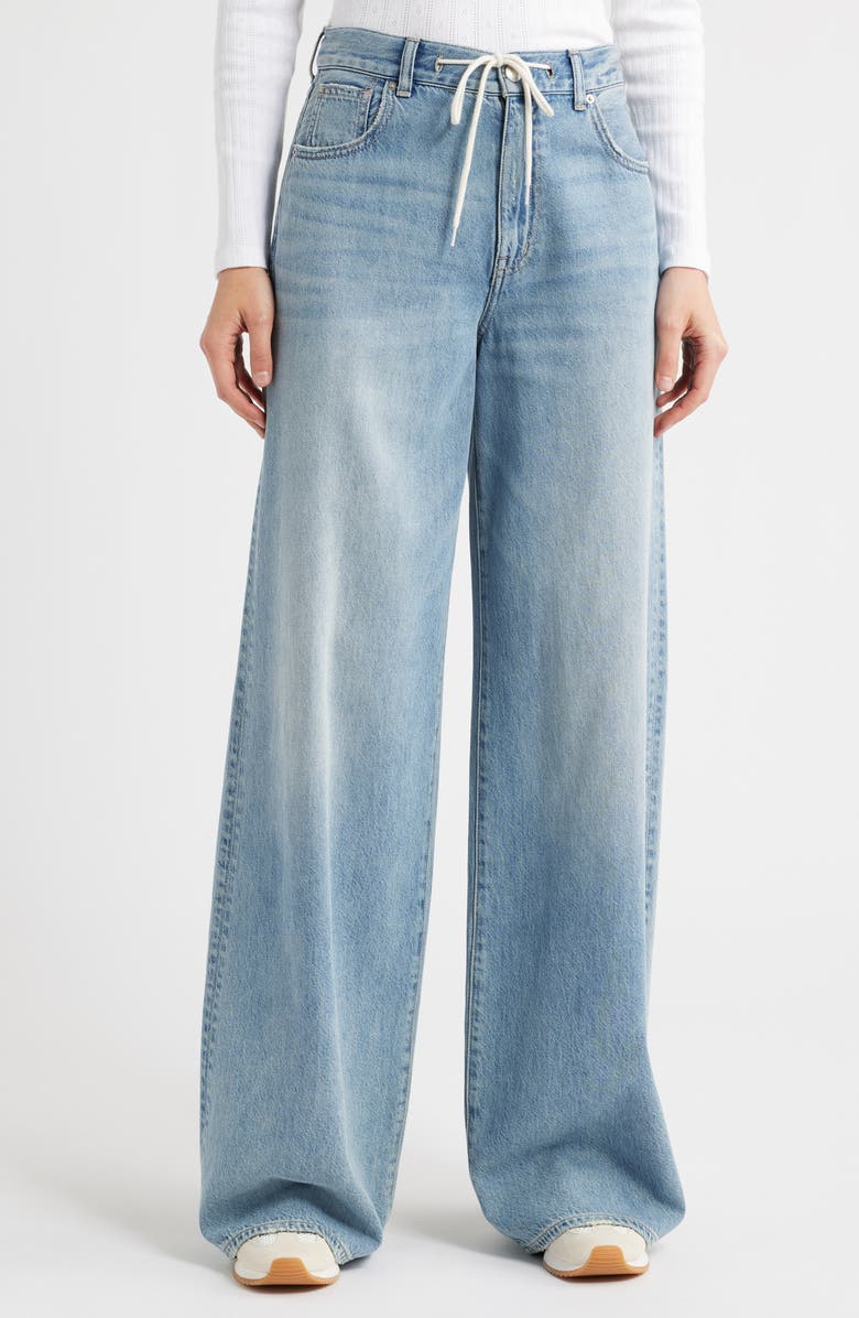 Superwide Leg Drawstring Jeans