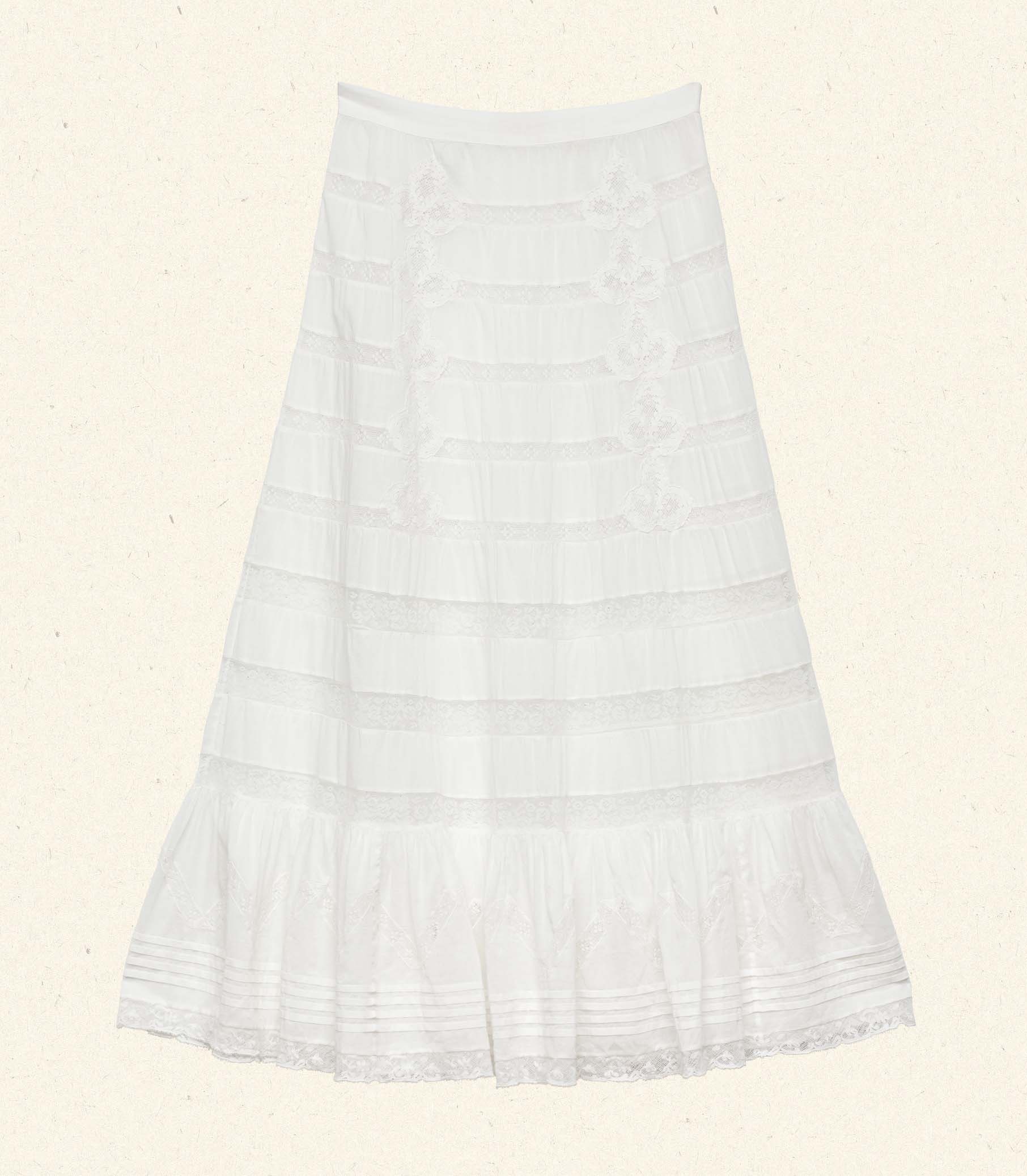 Allura Skirt -- Salt