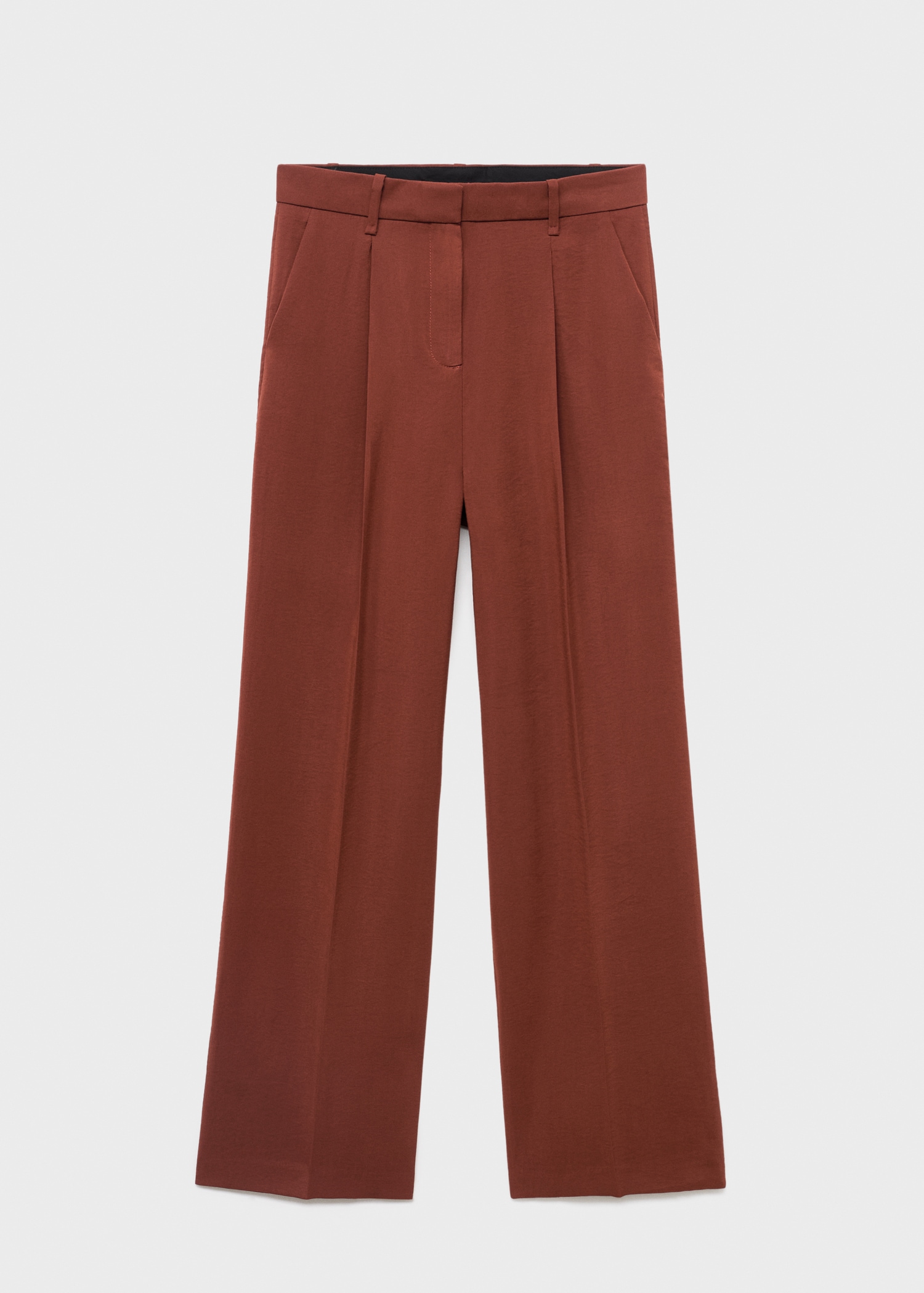 Modal Straight-Fit Pants - Women | Mango Usa