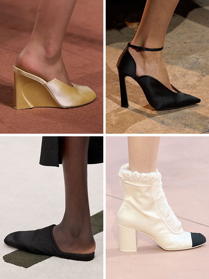 Shoes on the fall/winter 2025 runway