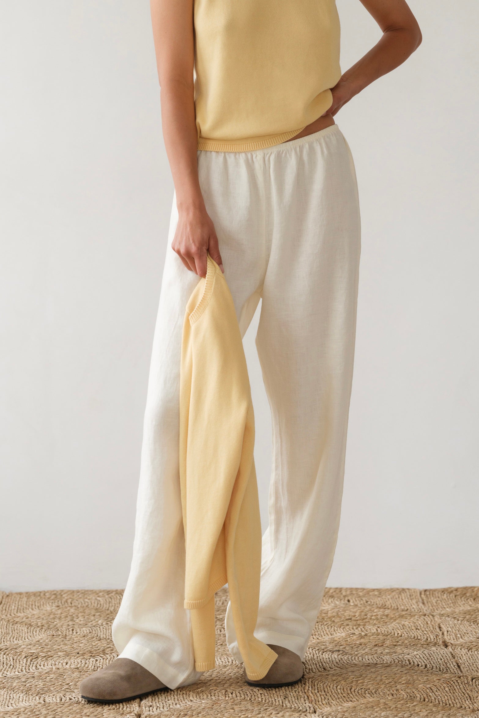 Pre-Order the Linen Simple Pant