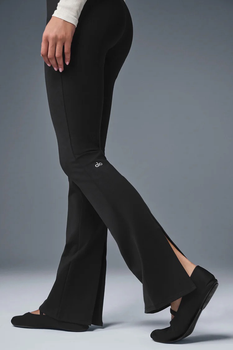 Alo Yoga, Airbrush High-Waist Kick-Back Legging