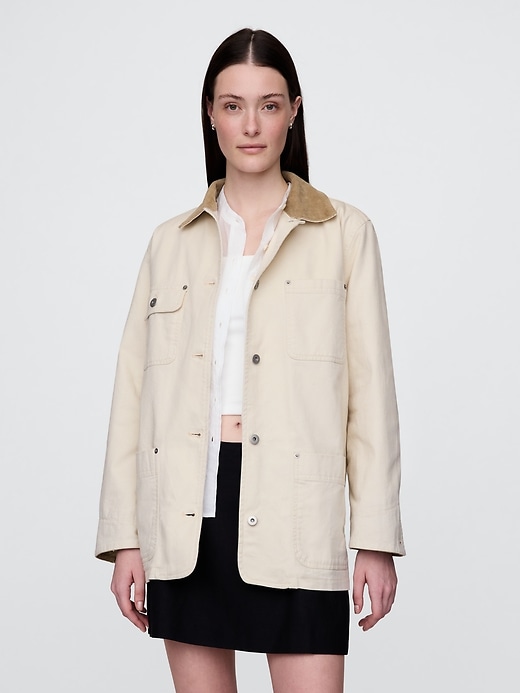Corduroy Collar Barn Jacket
