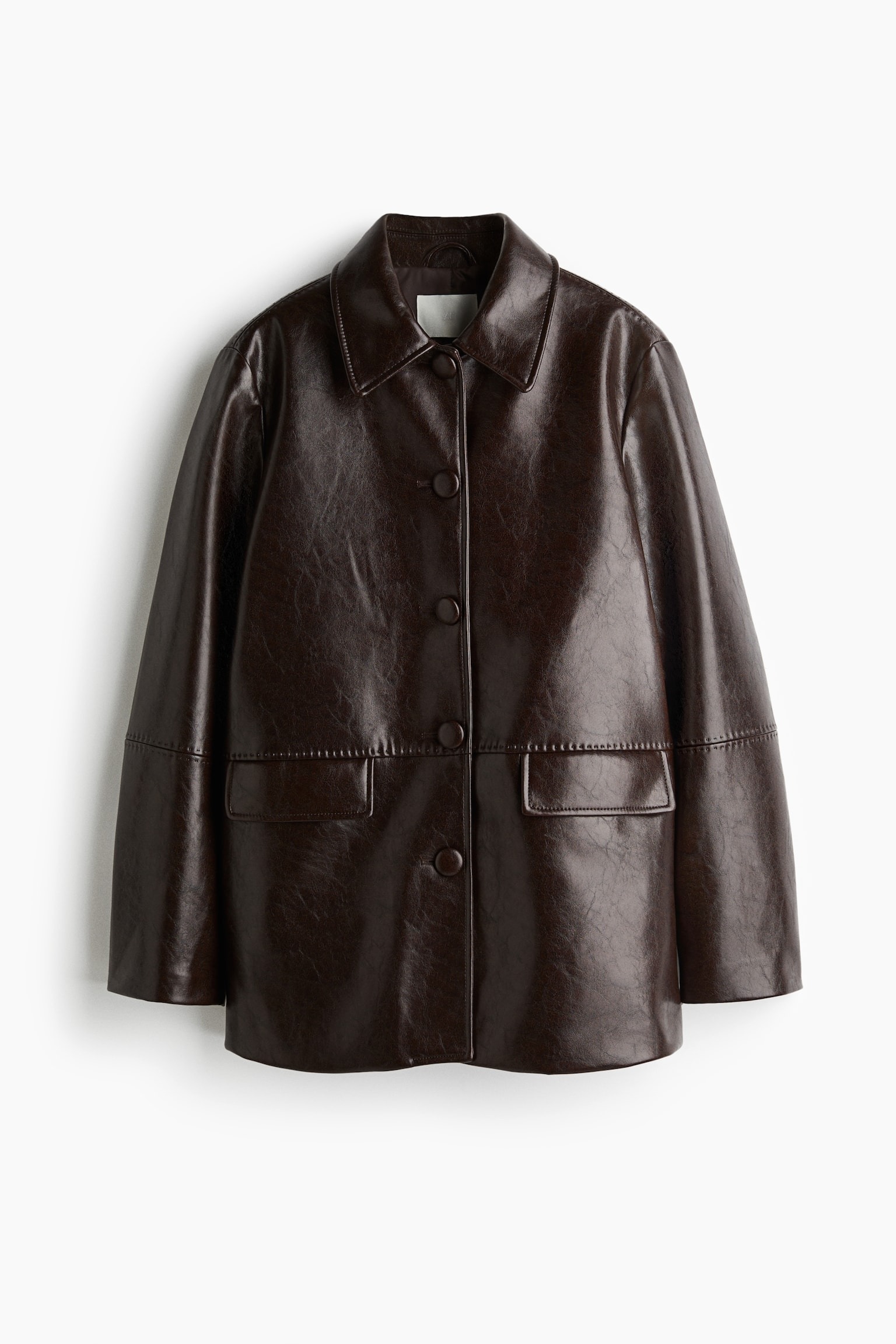 H&amp;amp;M, Coated Jacket