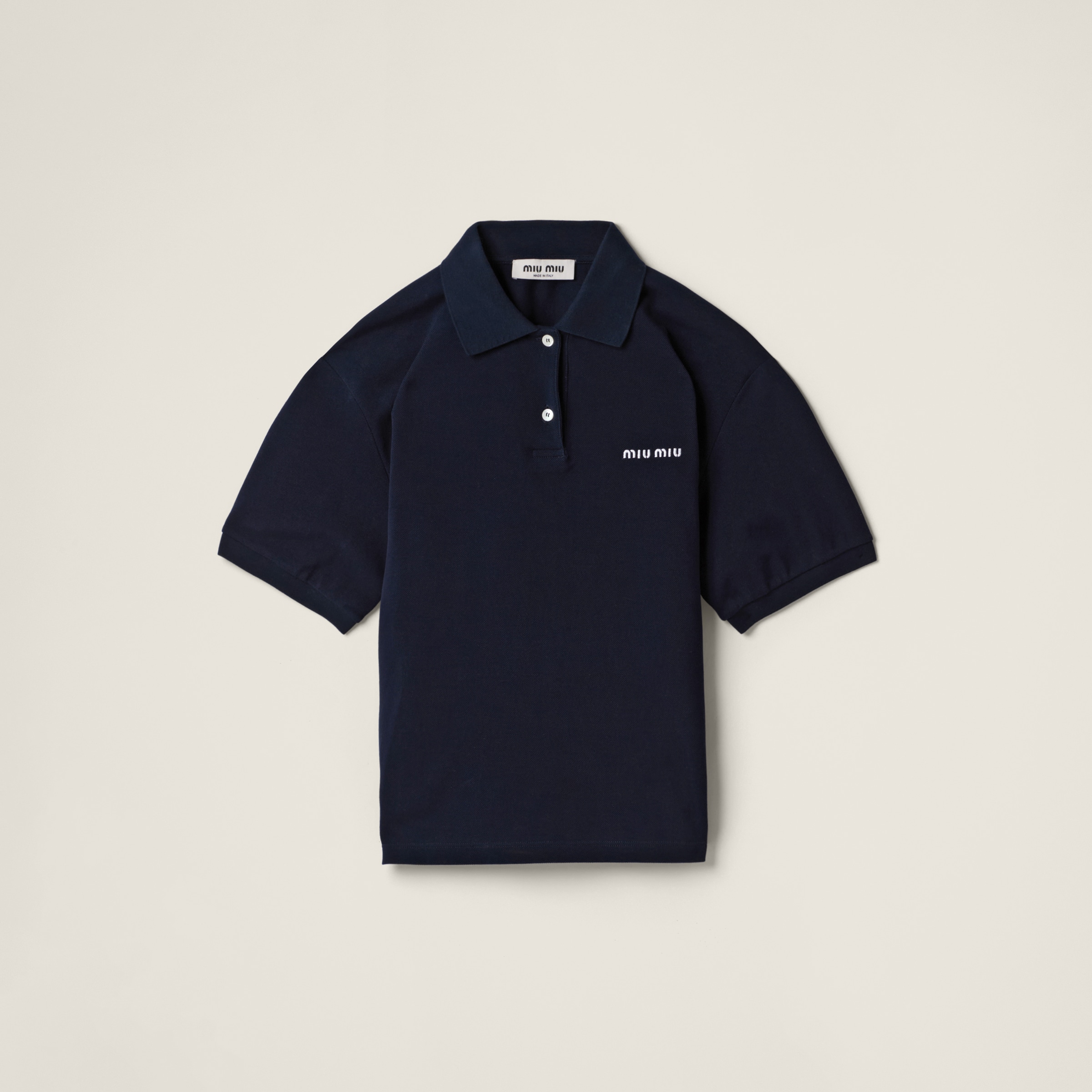 Cotton Piqu&amp;eacute; Polo Shirt