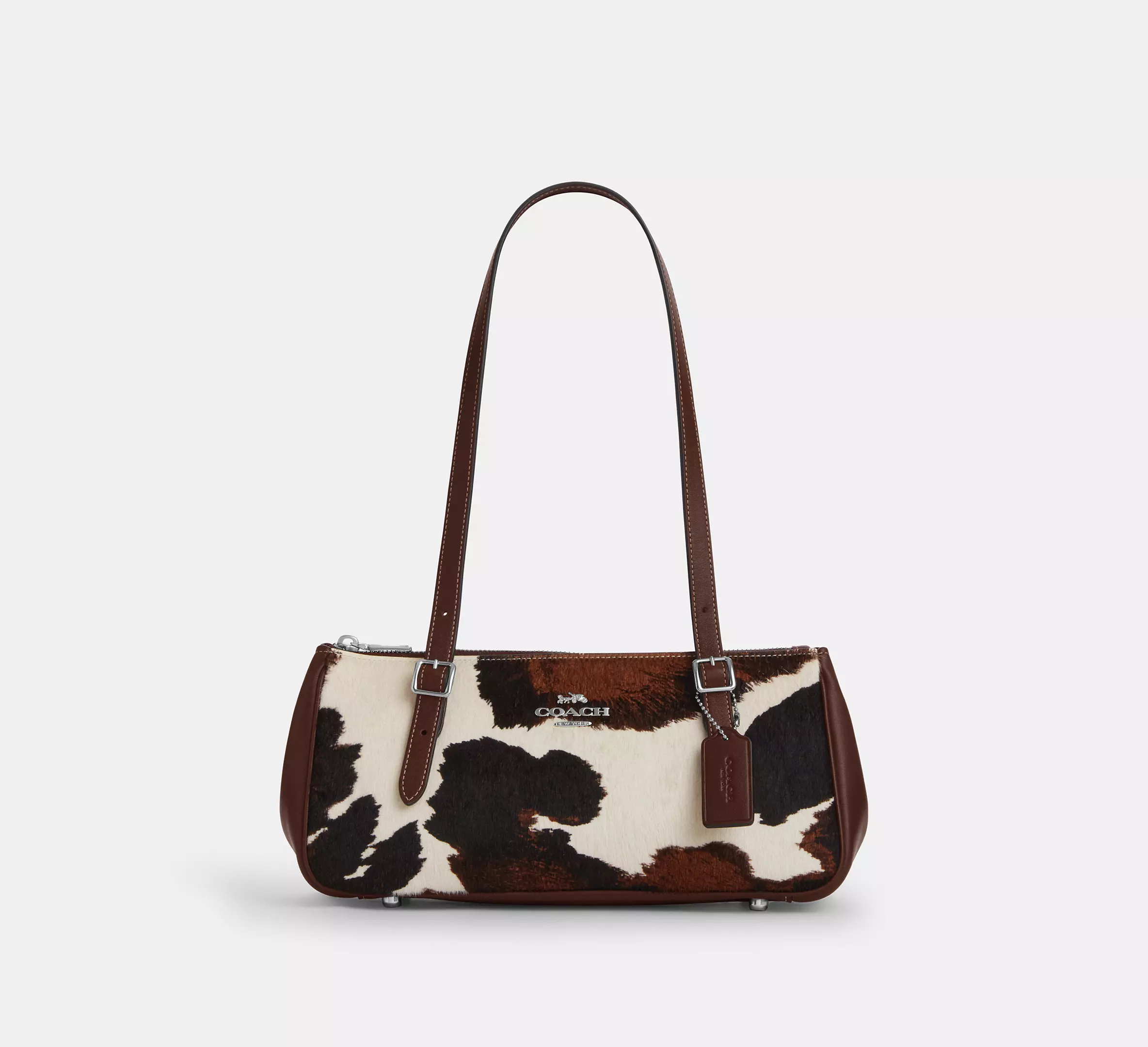 COACH&amp;reg;, Asher Shoulder Bag With Cow Print