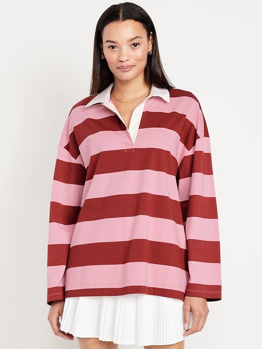 Oversized Rugby Polo