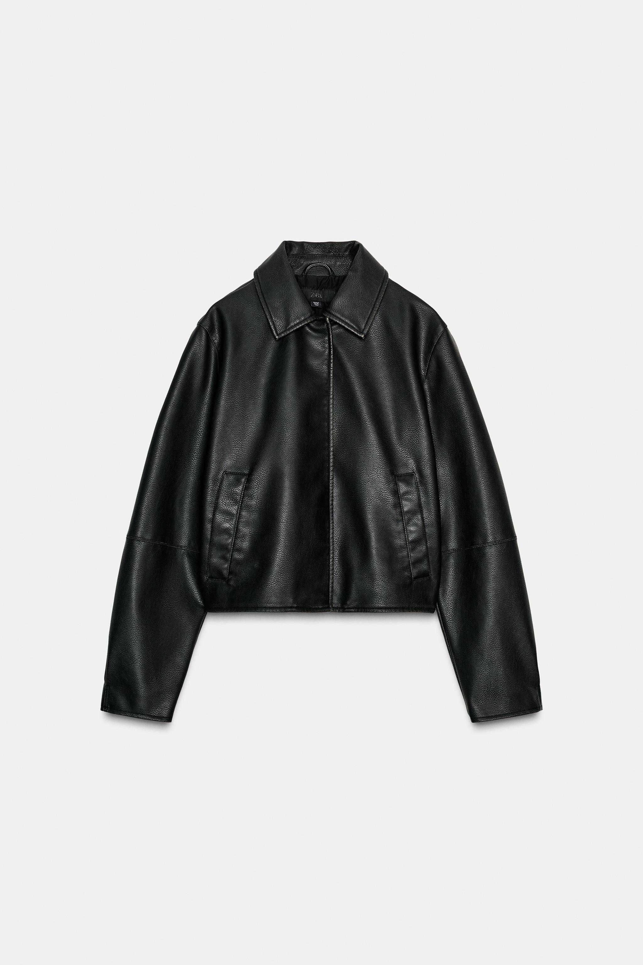 Faux Leather Jacket