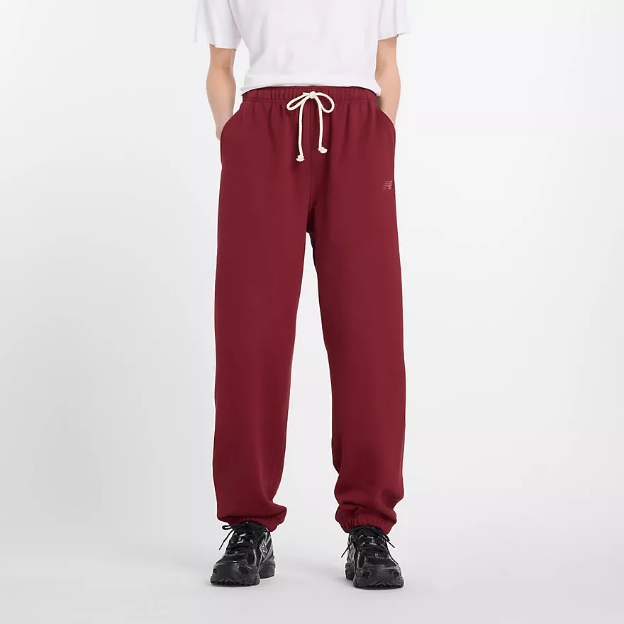 New Balance, Athletics French Terry Jogger in Monarch Burgundy