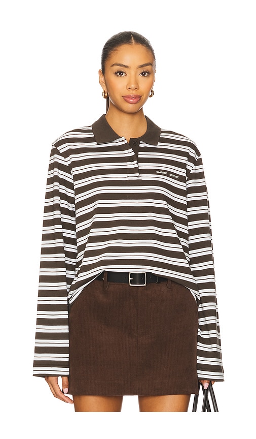 Sadover Longsleeve Polo Top