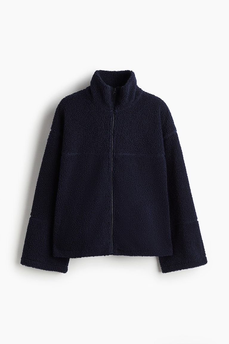 Half-Zip Teddy Fleece Jacket