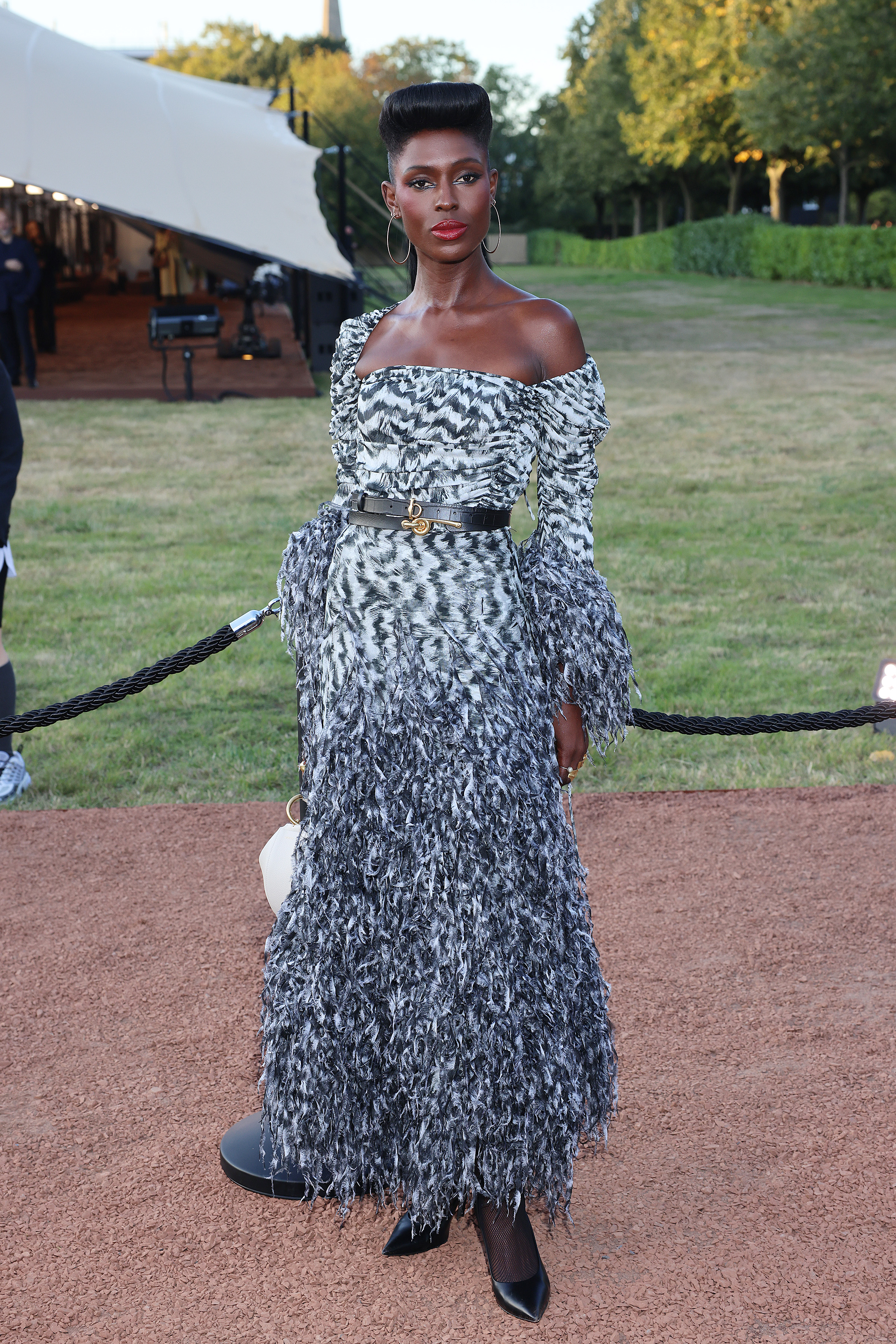 Jodie Turner-Smith at the Burberry S/S 26 show