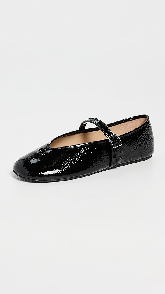Coach Sculpted C Soft Mary Jane Flats