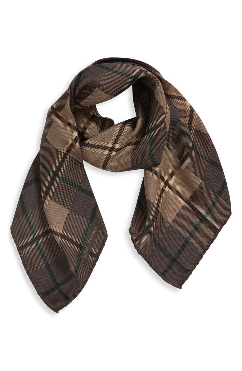 Plaid Cashmere &amp;amp; Silk Cravat