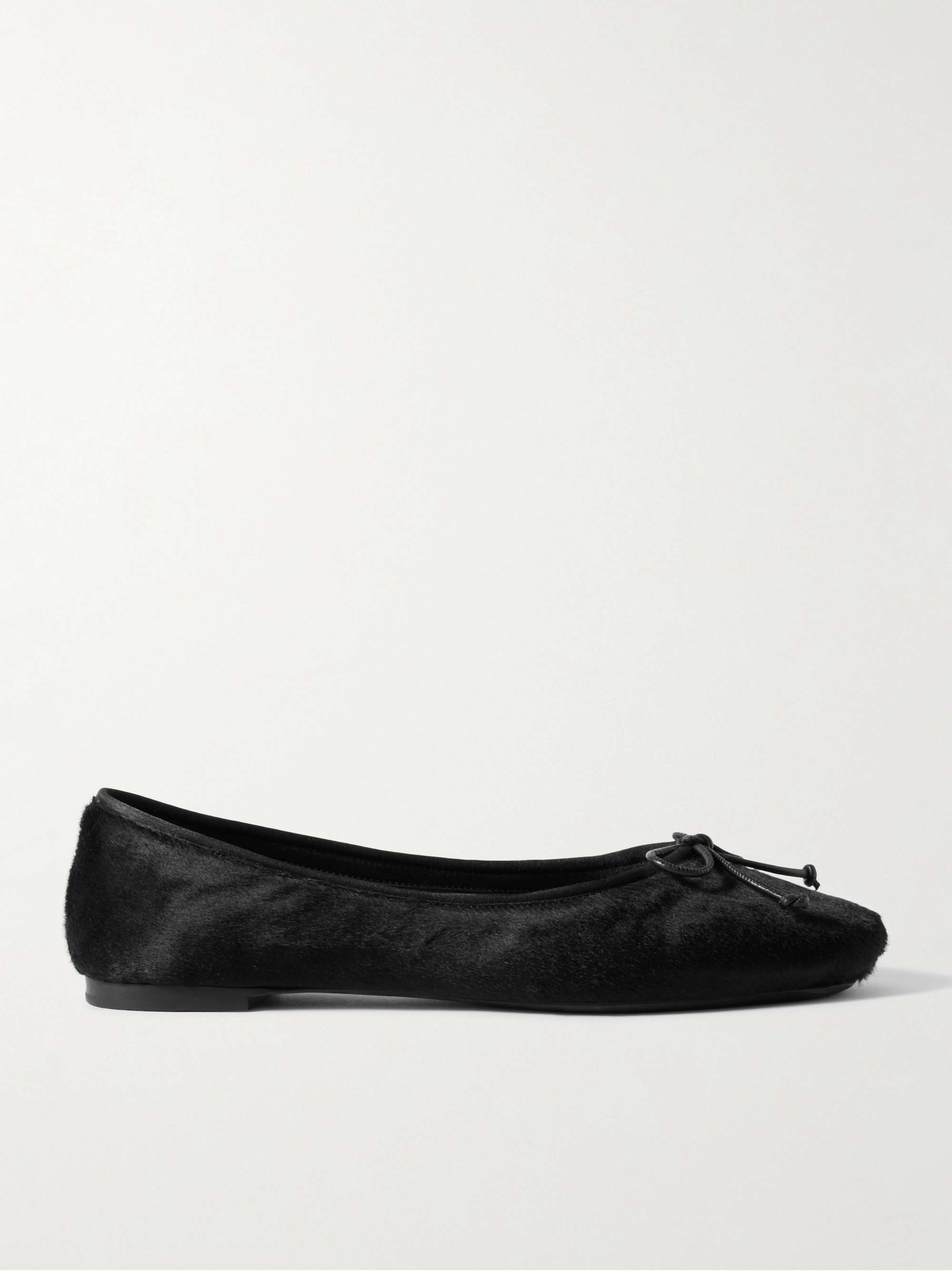 Charlotte Calf Hair Ballet Flats
