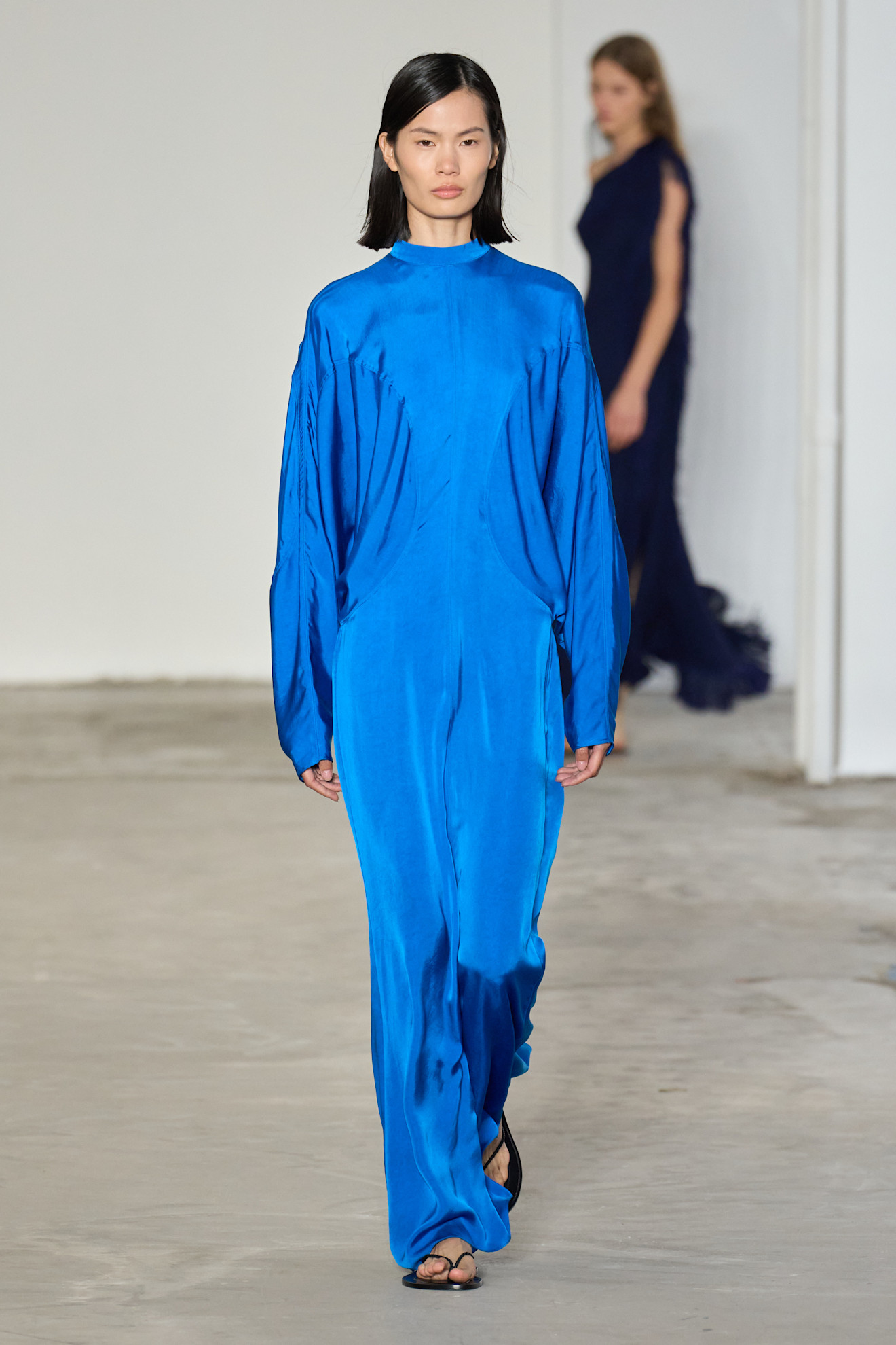 Capri blue trend on the spring/summer 2026 runway