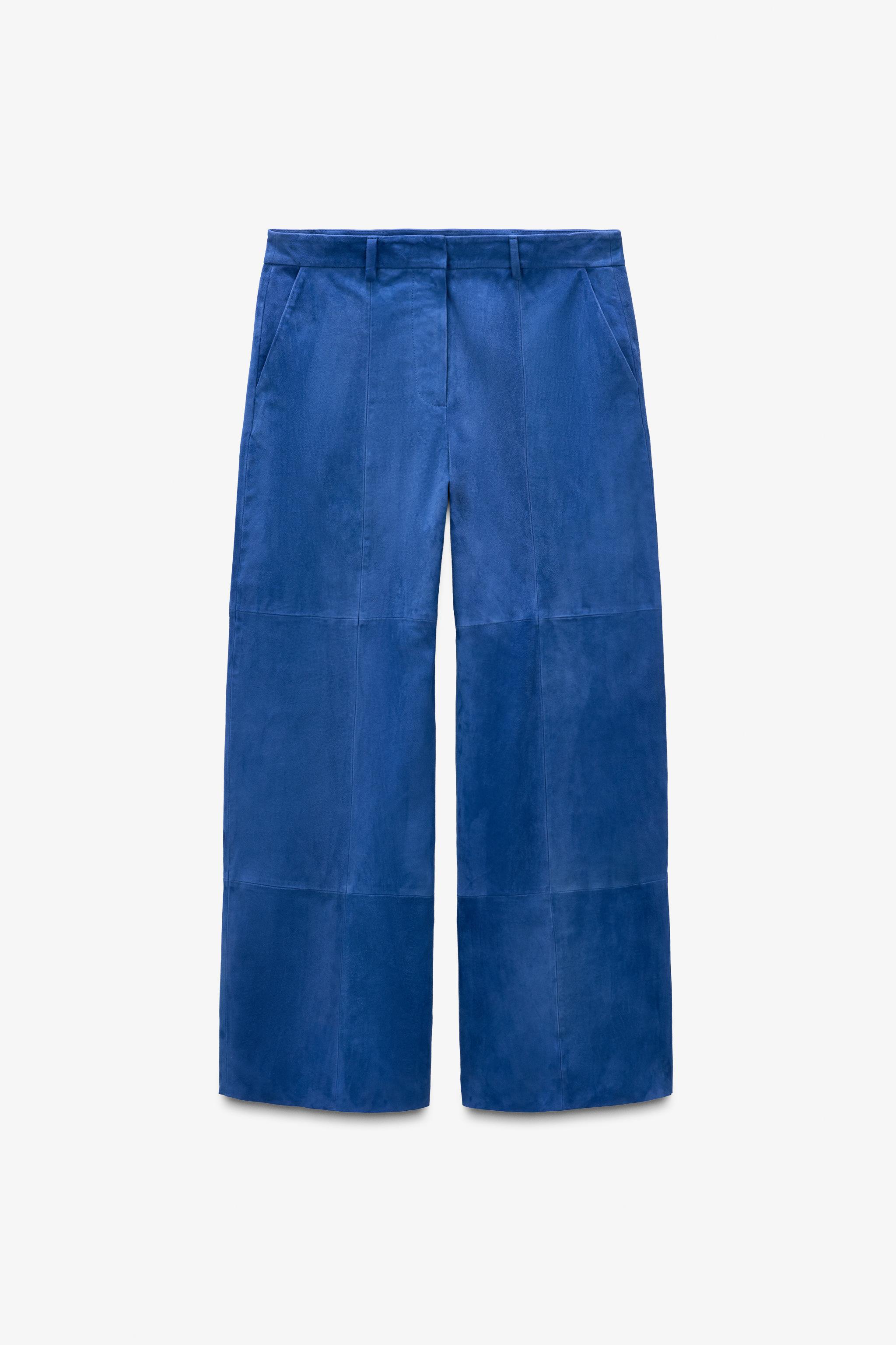 Limited Edition Suede Baggy Pants