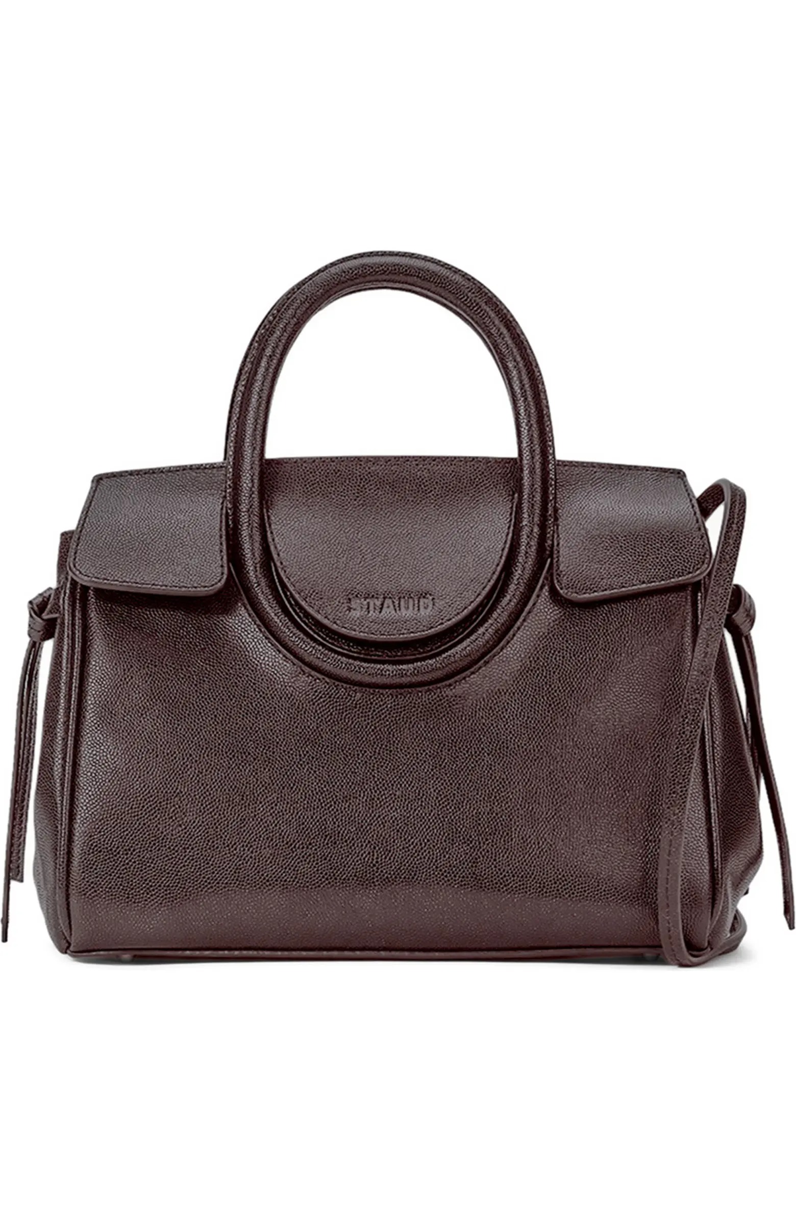 STAUD, Mini Maude Leather Carryall Bag