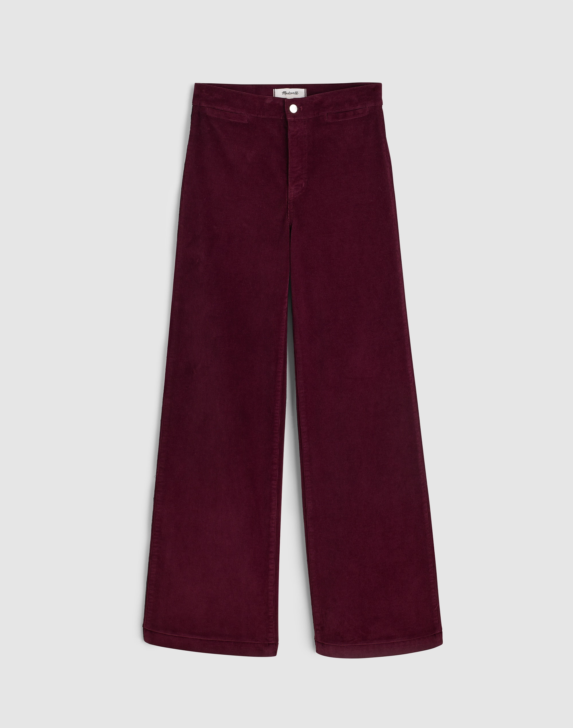 The Plus Wide-Leg Pant in Corduroy
