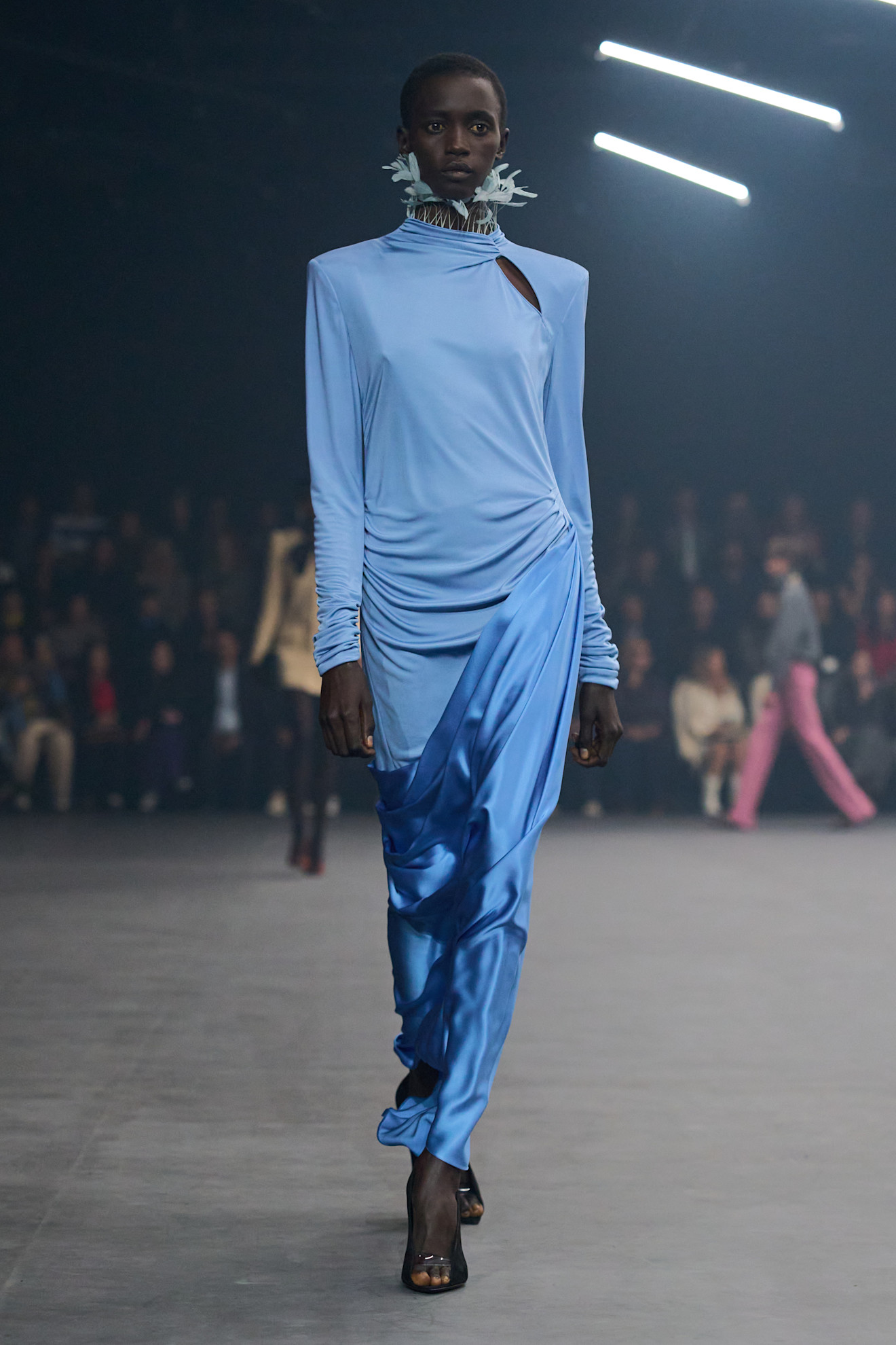 Capri blue trend on the spring/summer 2026 runway