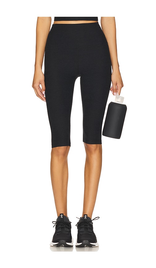 High Waisted Pedal Pusher Legging