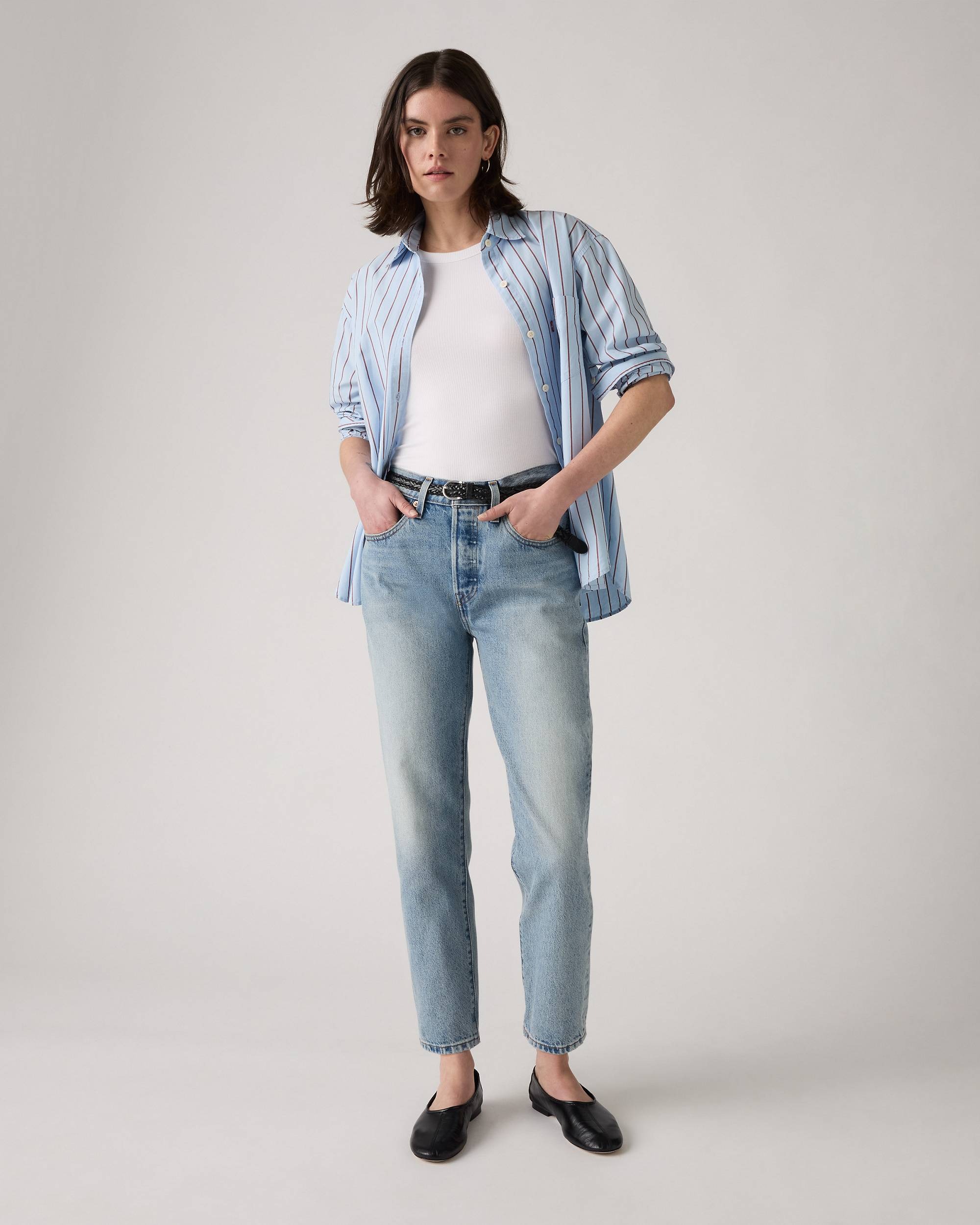 Levi's, 501 Original Cropped