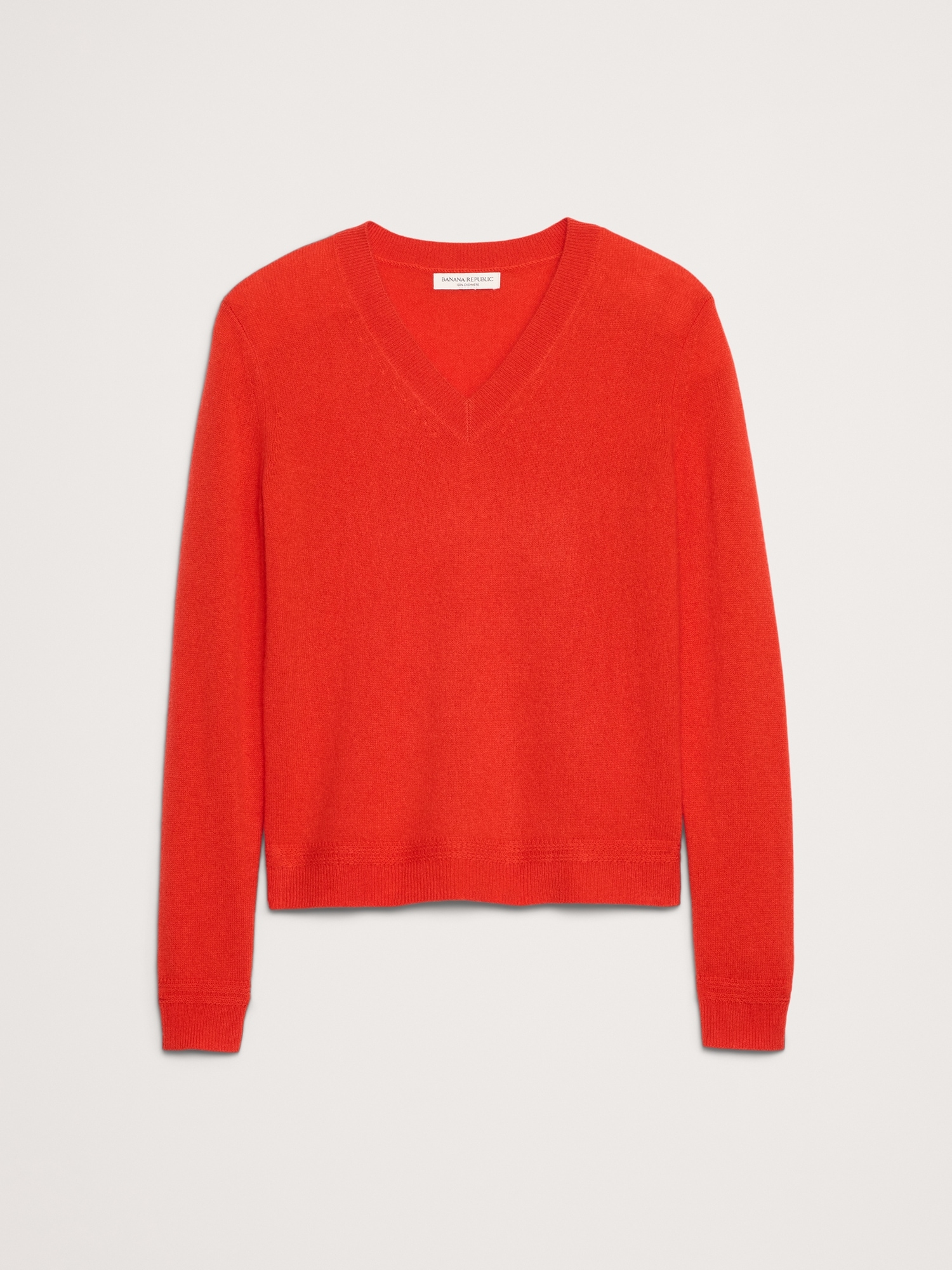 Lightweight Cashmere V-Neck Sweater