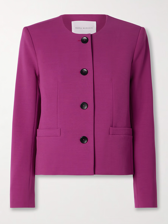 MARIA MCMANUS, Stretch-Wool Jacket