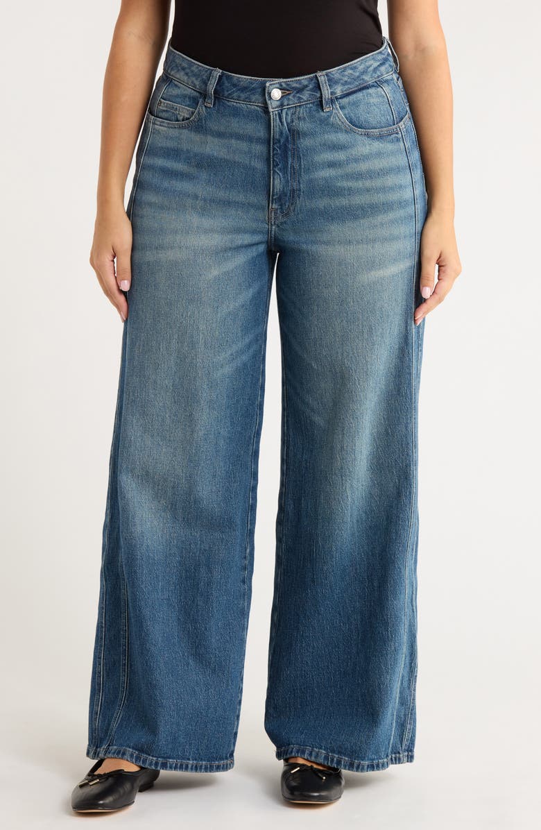 Nce High Waist Wide Leg Jeans