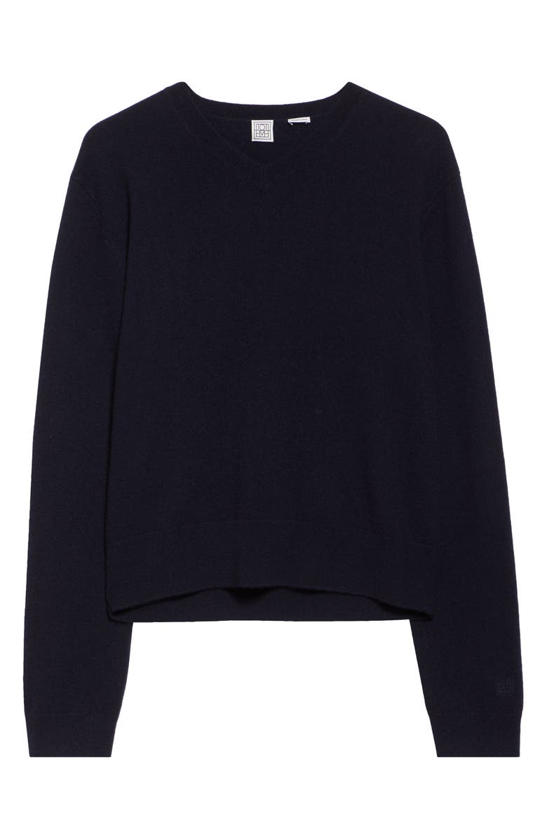 Classic V-Neck Cashmere Sweater