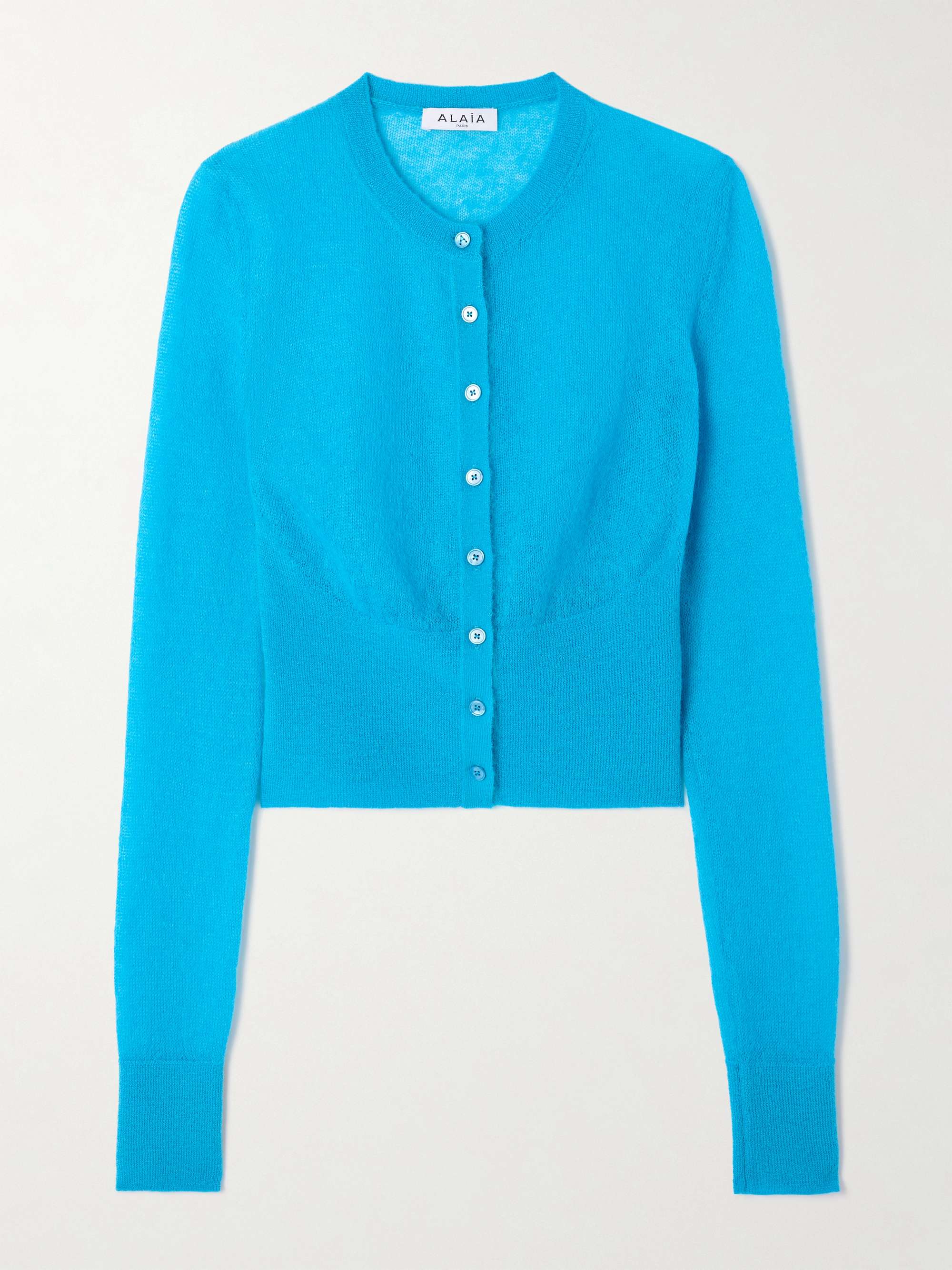 Mohair-Blend Cardigan