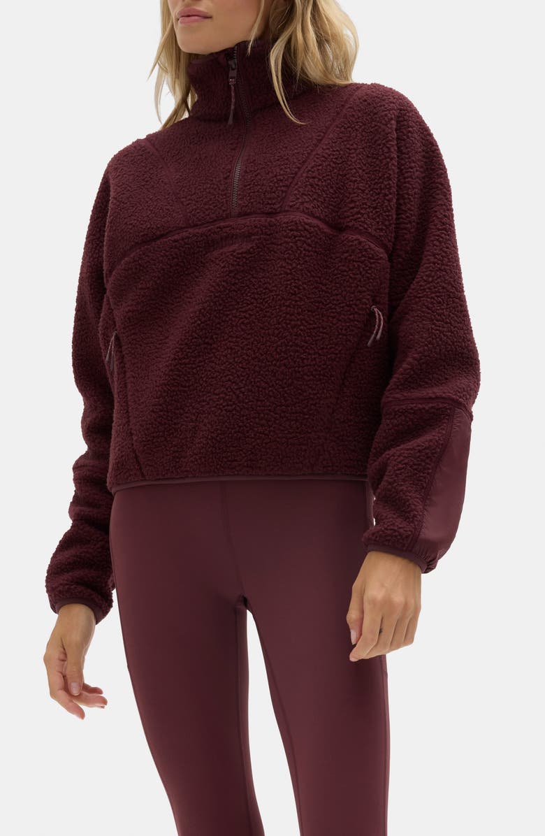 Pieper Water Repellent Recycled Polyester Fleece Quarter Zip Top