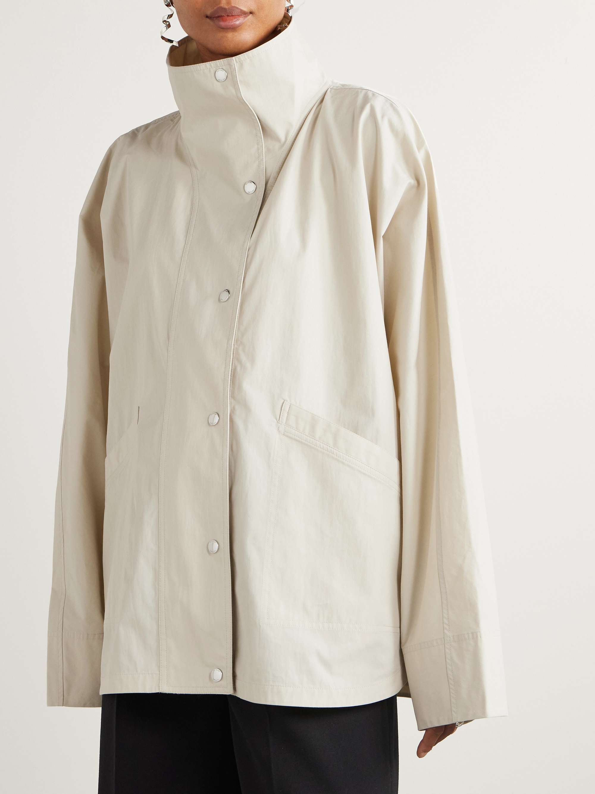 Organic Cotton-Blend Jacket