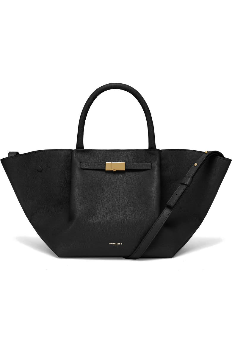 New York Leather East/west Midi Tote