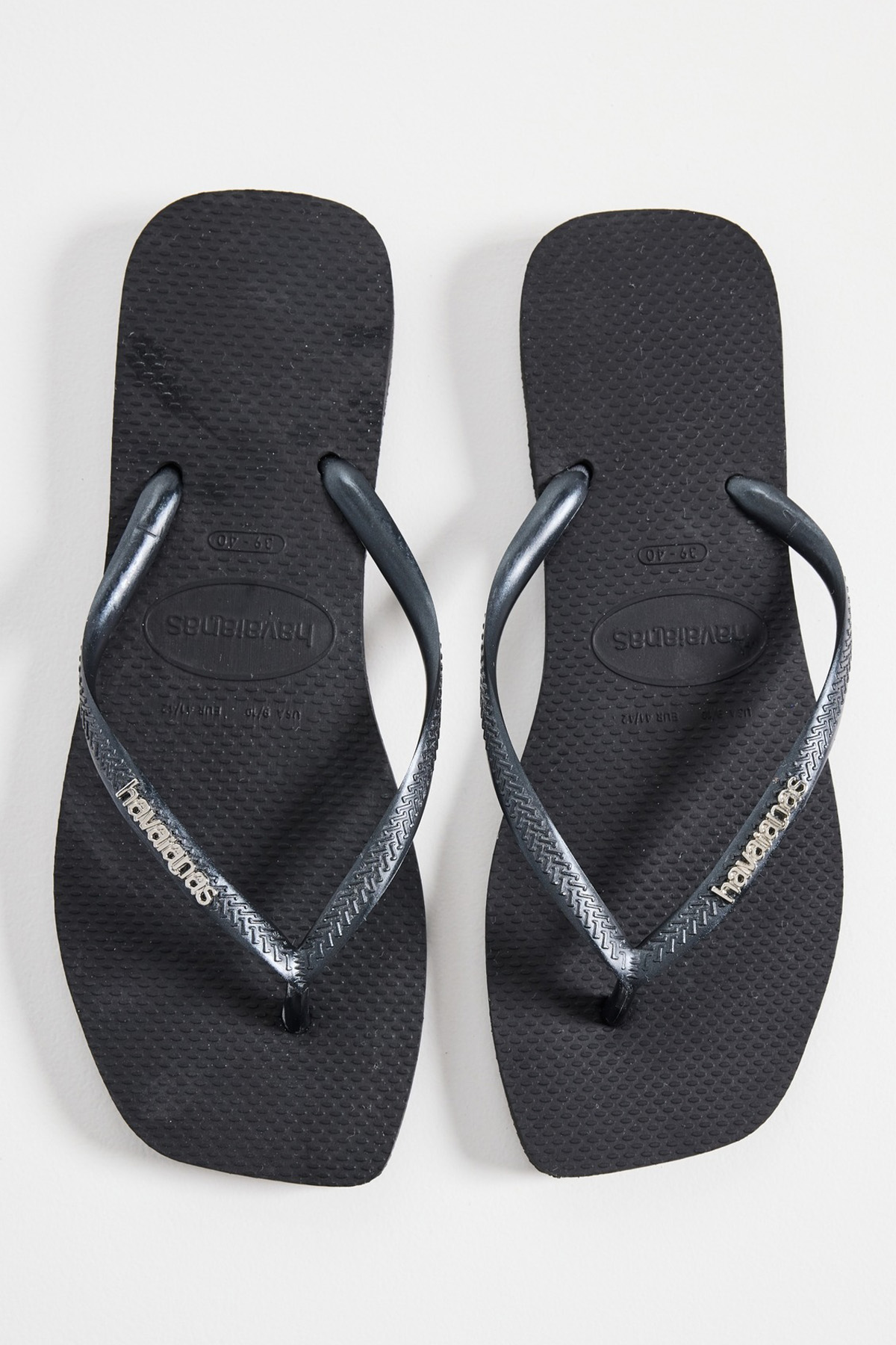 Havaianas Slim Square Pop Up Logo Flip Flops