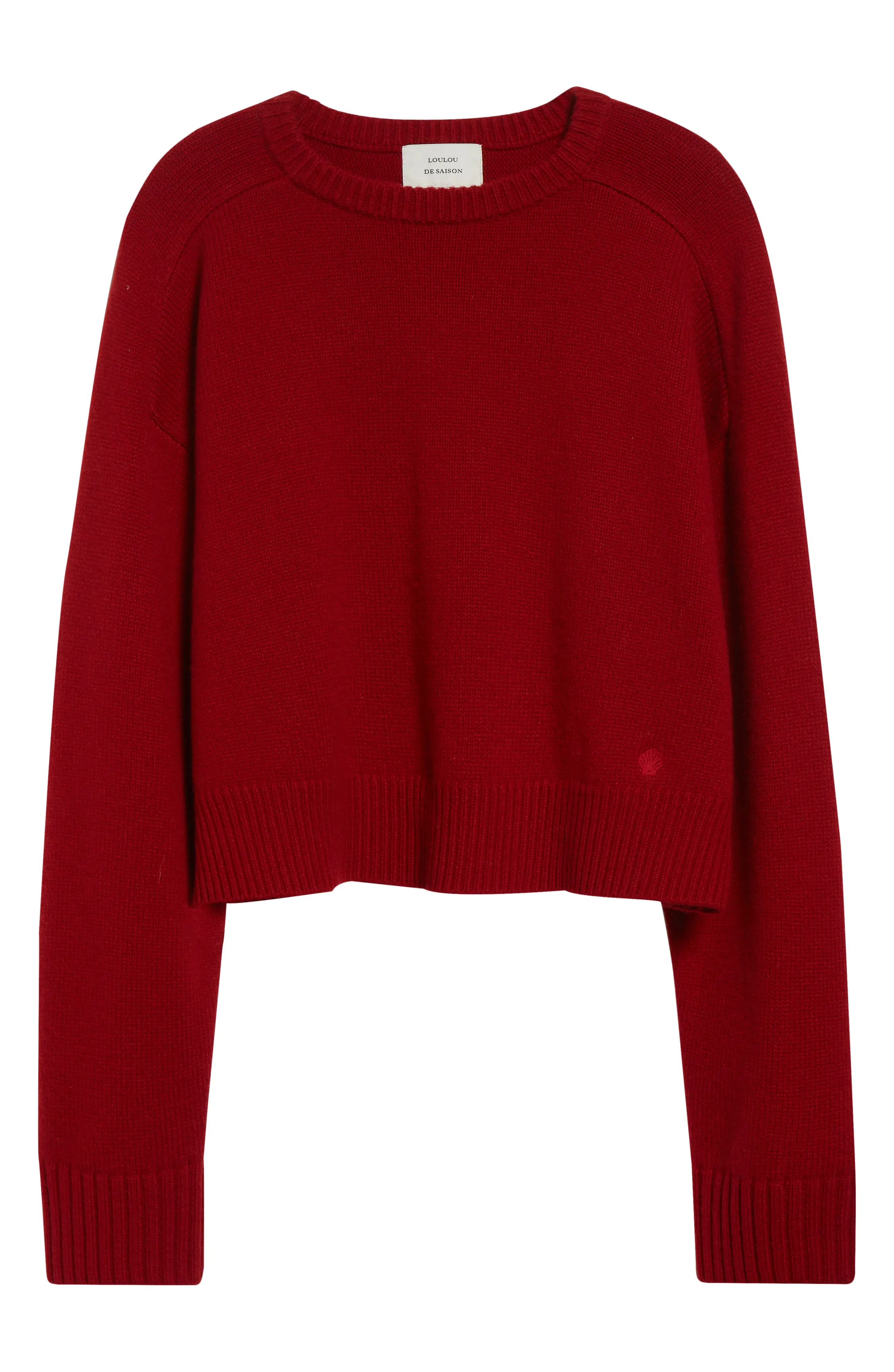 LOULOU DE SAISON, Bruzzi Oversize Wool &amp;amp; Cashmere Sweater