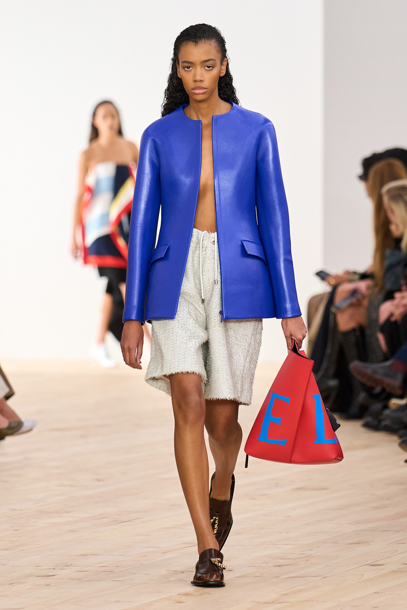 Capri blue trend on the spring/summer 2026 runway