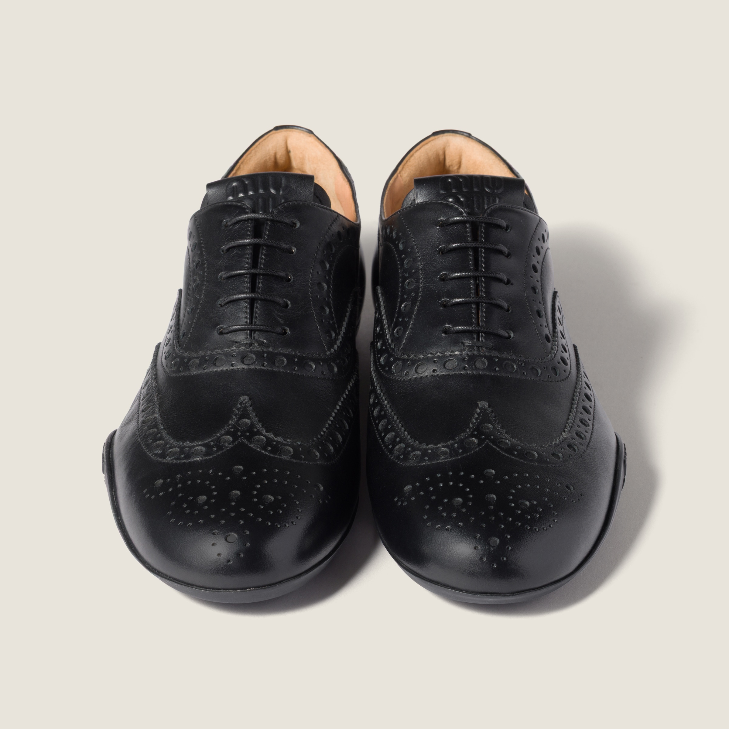 Calf Leather Brogue Shoes