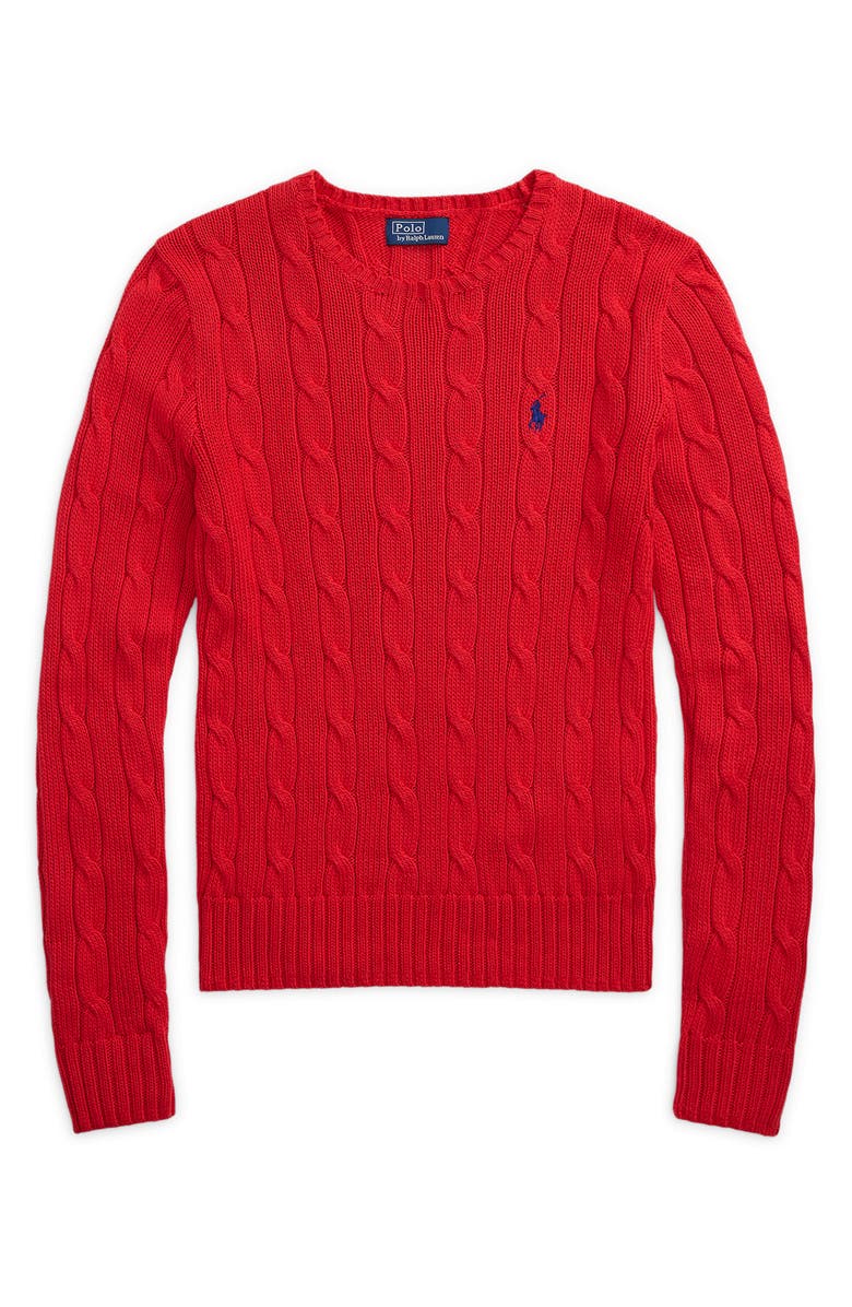 Cotton Cable Knit Sweater