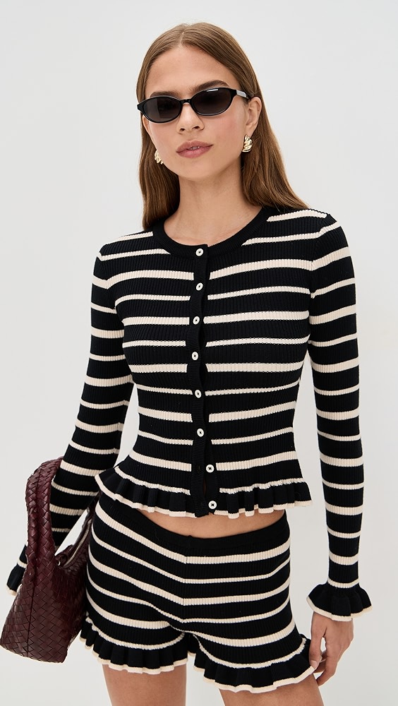 Seven Wonders Donna Long Sleeve Knit Top
