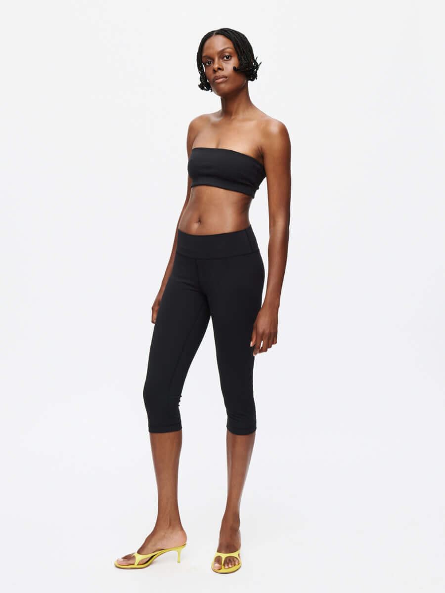 Grass Capri - Black / Xs