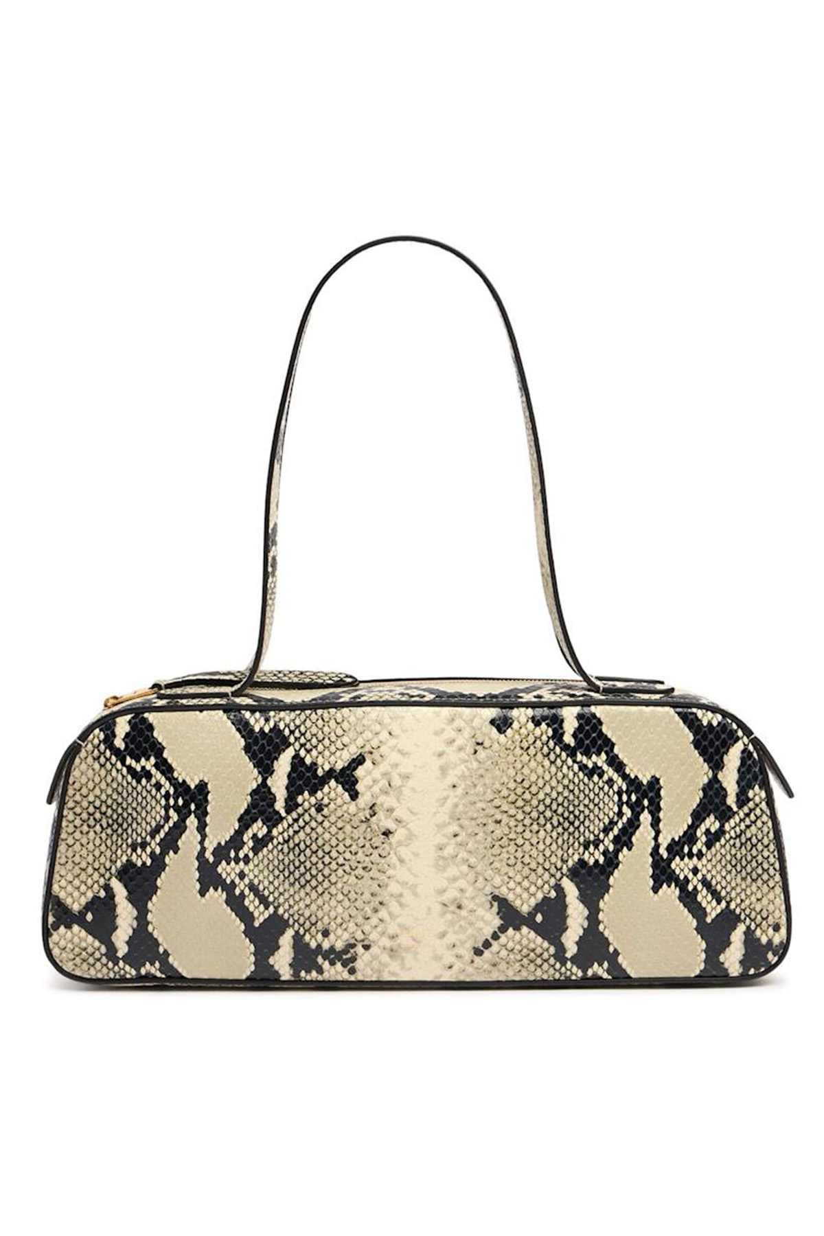 Khaite Simona Embossed Leather Shoulder Bag 