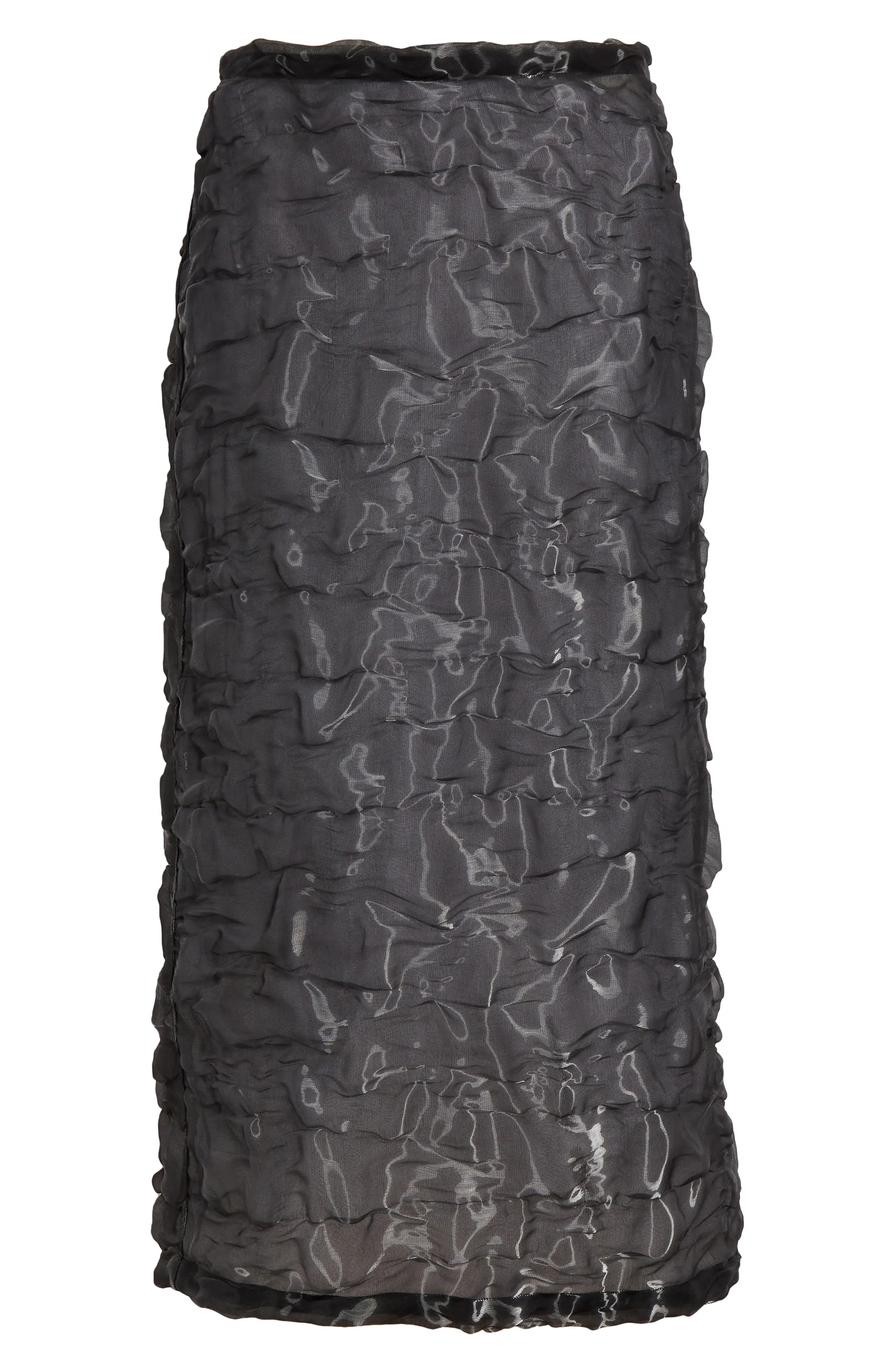 Aoi Crinkled Midi Skirt