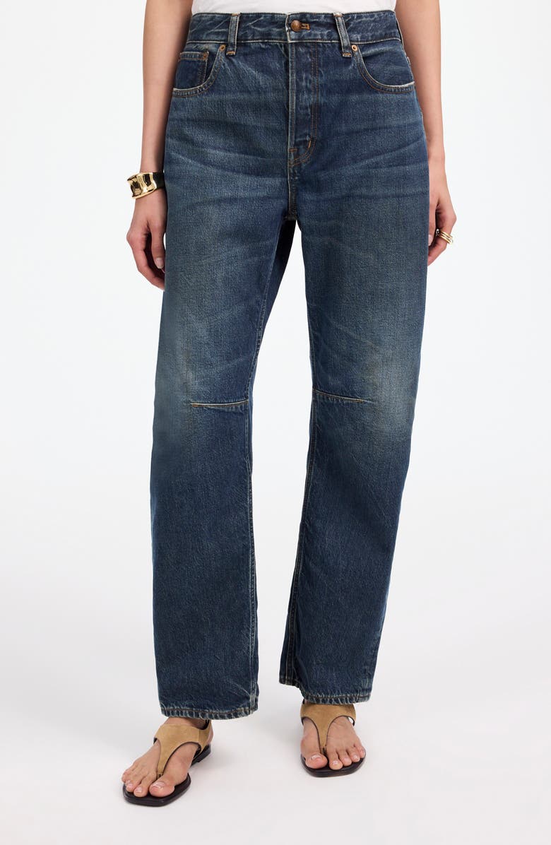 The Darted Barrel Leg Jeans