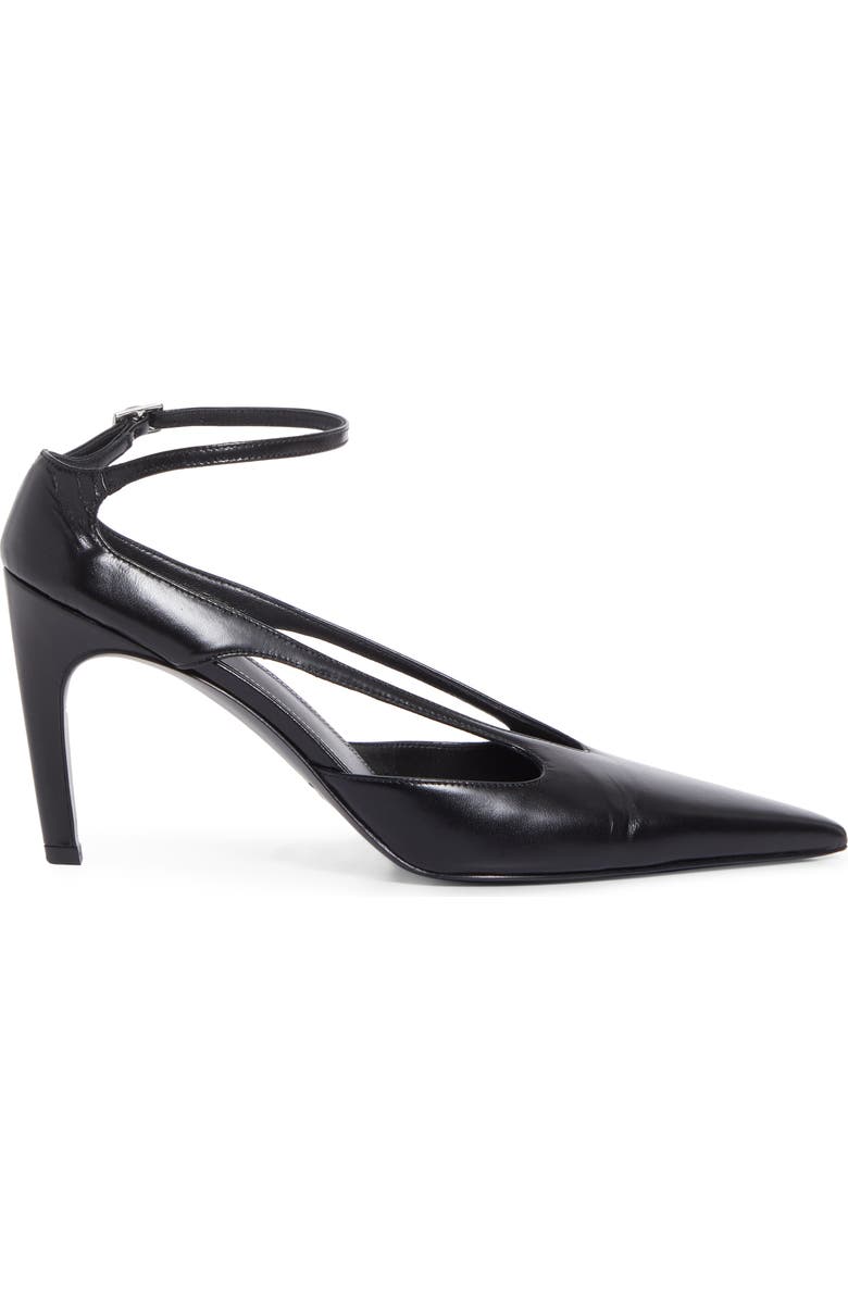 Strappy Pointed Toe Pump